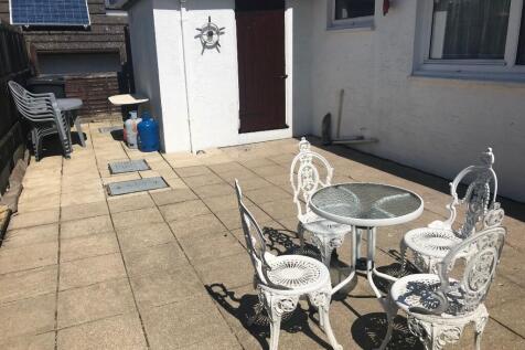Rear garden and shed