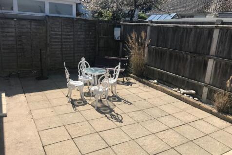 Rear patio