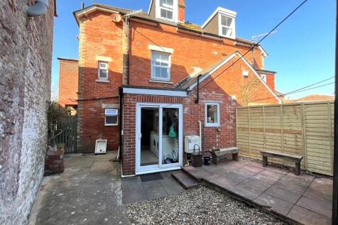 Rear of property