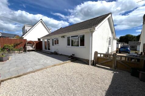 Rear of property