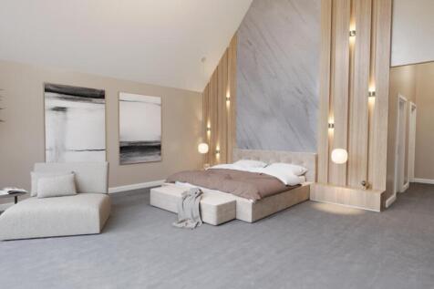 Master Bedroom staged