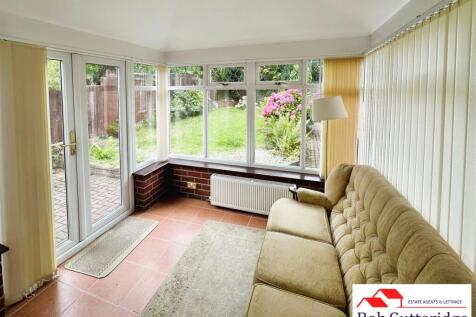 HALF BRICK &amp; UPVC DOUBLE GLAZED CONSERVATORY