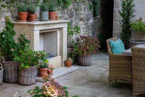 Outside Fireplace