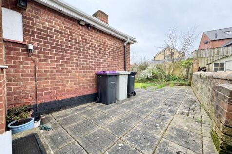 Rear patio