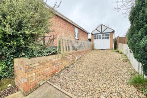 Driveway and garage