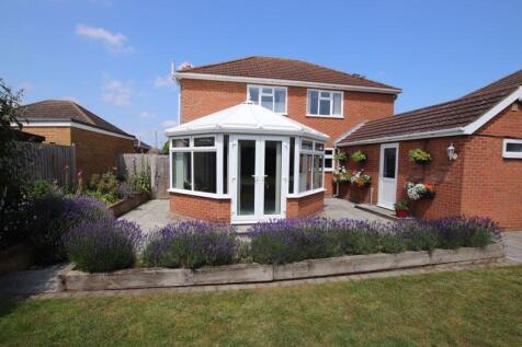 Rear of property