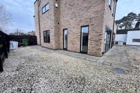 Side and rear garden