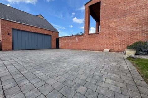 Driveway and garage
