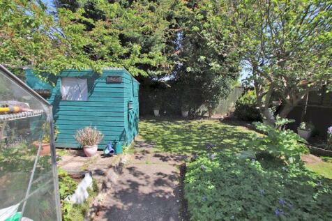 Rear garden, rear aspect of garden