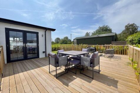 Raised decking area view 2