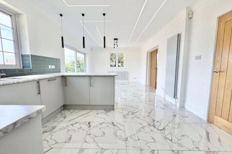 Kitchen breakfast to dining living area