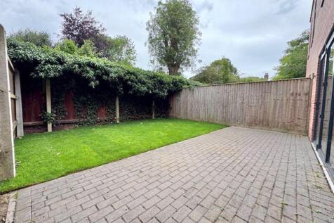 Rear garden