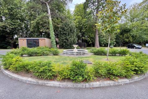 Manicured gardens