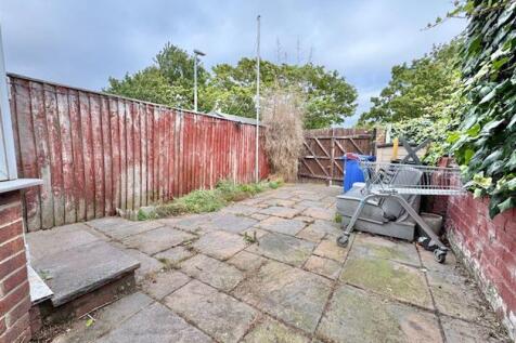 Rear garden and parking 