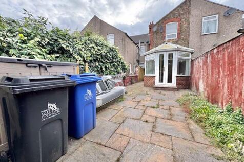 Rear garden and parking view 2