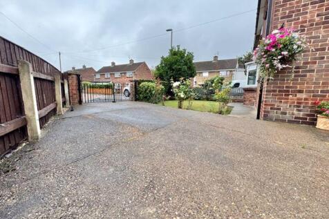 Driveway and front 