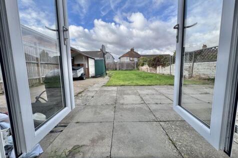 View to garden from kitchen 