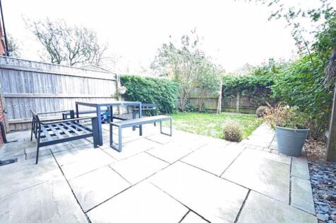 Rear garden and patio
