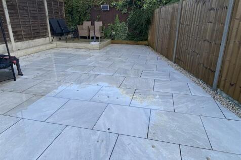 Landscaped rear garden