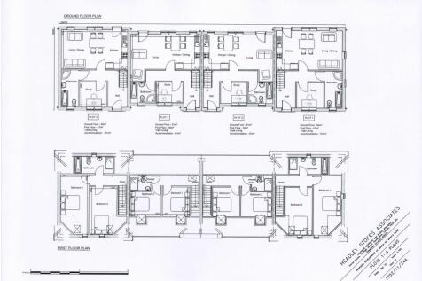 Floor Plans Units 1-4