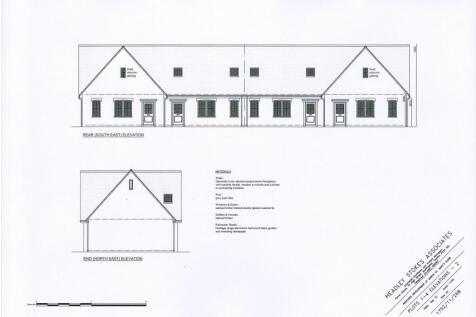 Units 1-4 Rear &amp; NE Elevations