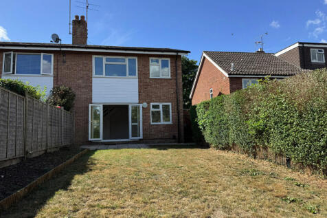 Rear of property