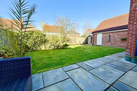 patio and garden