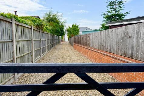 gated private driveway