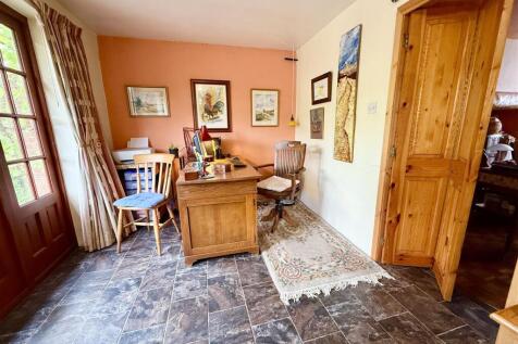 study area in kitchen