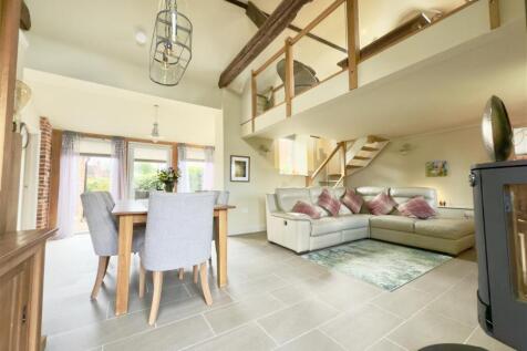 double height living area