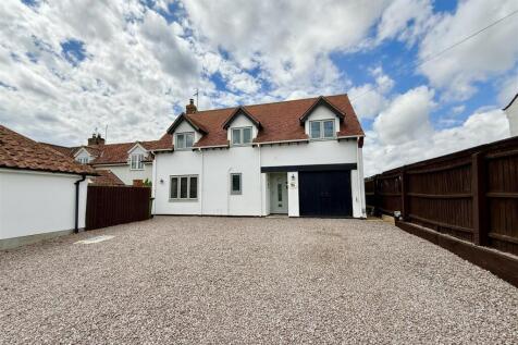front aspect and driveway