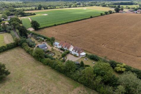 from above with Hunsett Mill in the background
