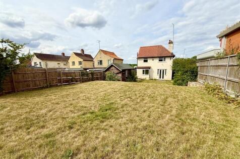 rear aspect and garden