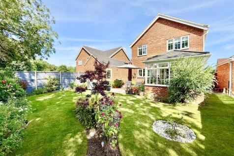 rear aspect and garden