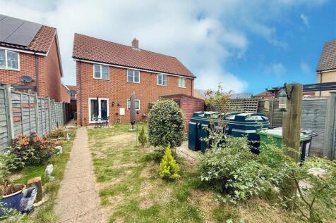 rear aspect and garden