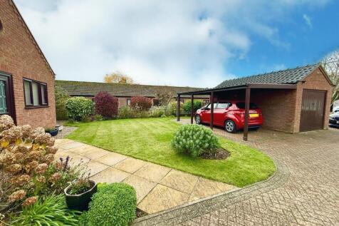 front garden carport and garage