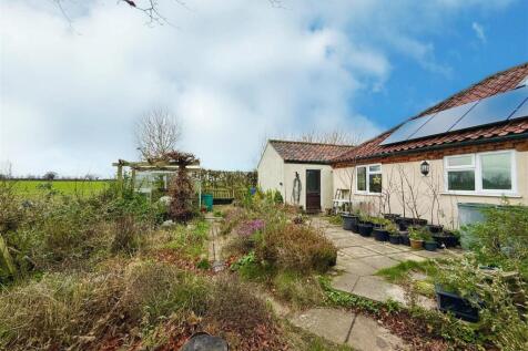 rear aspect and garden