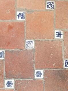 Feature Tiled flooring reception hall...