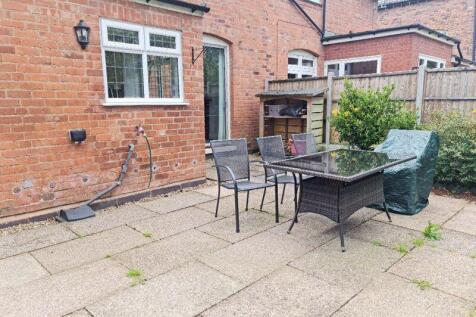 Rear patio 