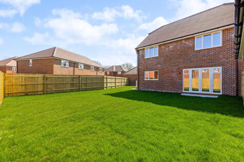 Rear of property