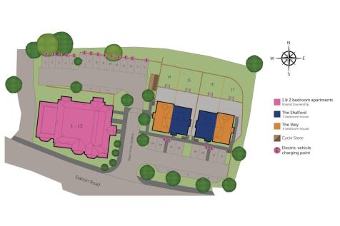 Tillingbourne Gardens Site Plan