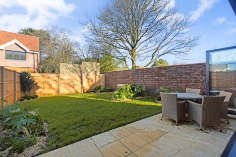 Garden of show home