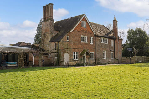 Rear of house
