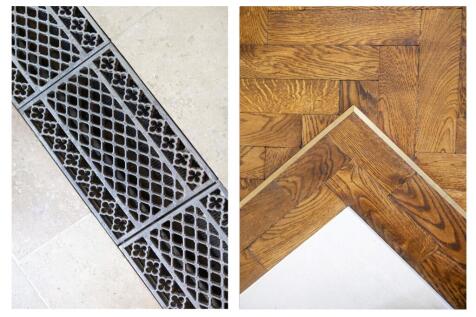 Flooring split