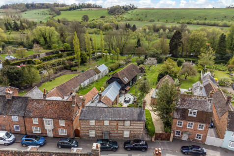 Ariel view of house
