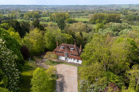 Aerial View of the House