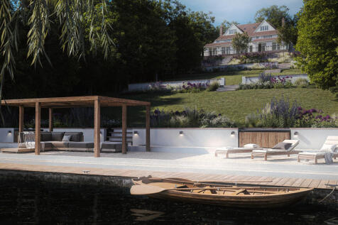 CGI of the Rear from the River
