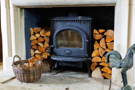 Kitchen Fireplace
