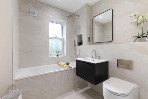 Show home bathroom