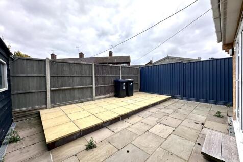 Rear garden new